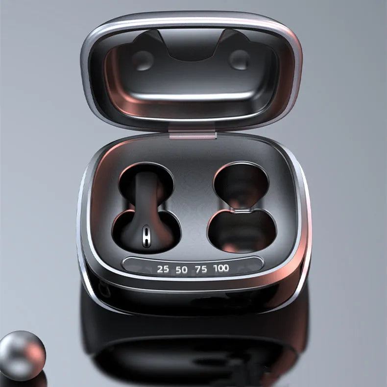 JX80 true wireless bone conduction Bluetooth headphones in four colour options with charging case