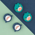 Silicone animal cartoon key button cap with precise fit in multiple colours on key handle