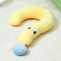Blue or yellow rectangular pet cushion measuring 62cm by 39cm for cat or dog sleeping