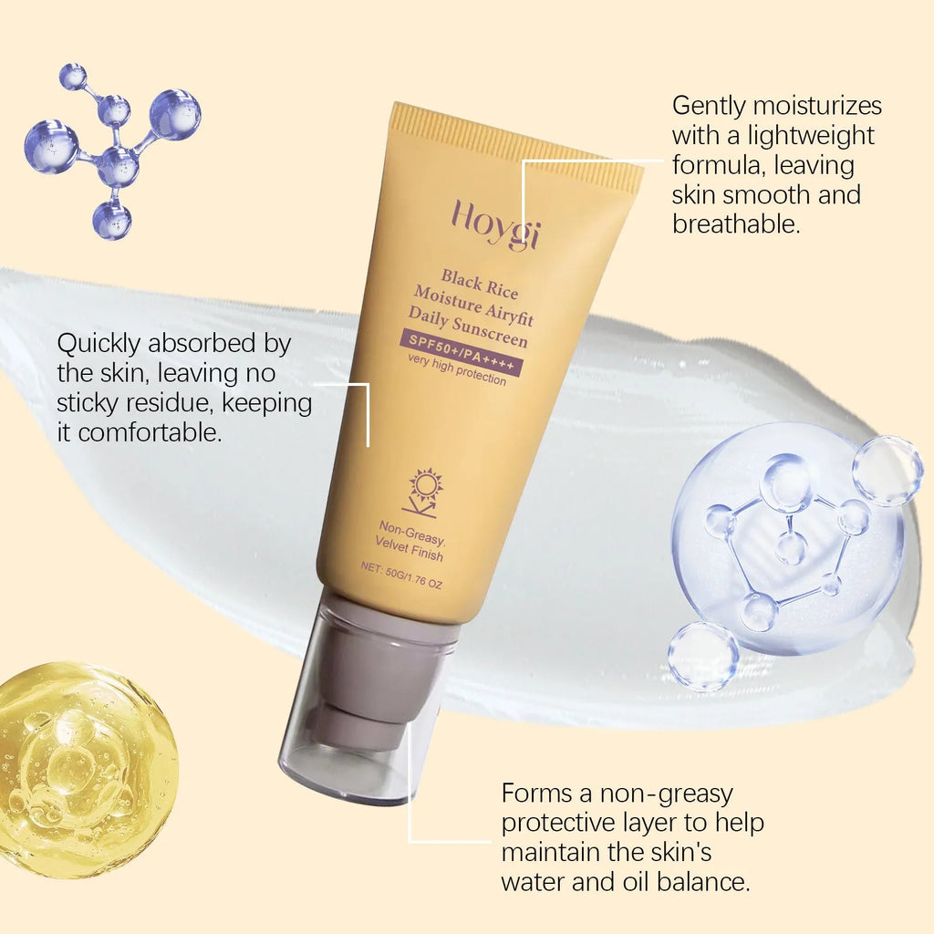 50g tube of protective moisturising face cream with hyaluronic acid.