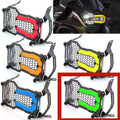 BMW motorcycle headlight protective cover with quick-release bracket in choice of five colours