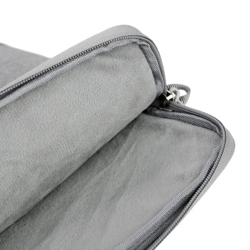 Oxford cloth laptop liner bag for MacBook Pro, zipper sleeve with soft handle, 13 to 15 inch