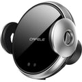 Black wireless car charger phone holder with Qi standard, 63-88mm phone width