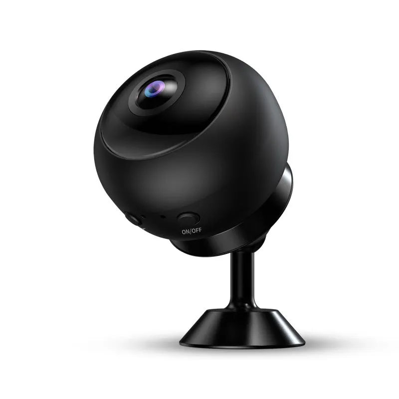 1080p wireless Wi-Fi surveillance camera with ABS housing and 3.6° lens