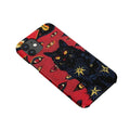 Retro cat eye design iPhone case in frosted hard shell for iPhone protection
