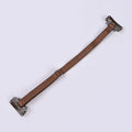 Nylon face lifting invisible clip headband in black single strap option