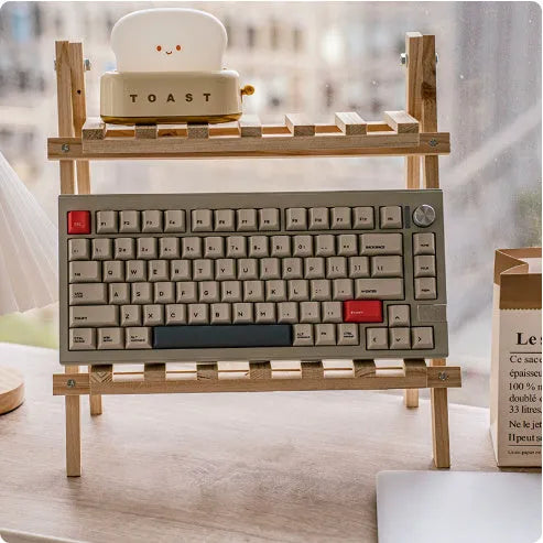 Chidu V75 aluminum CNC mechanical keyboard with 81 keys and RGB backlighting