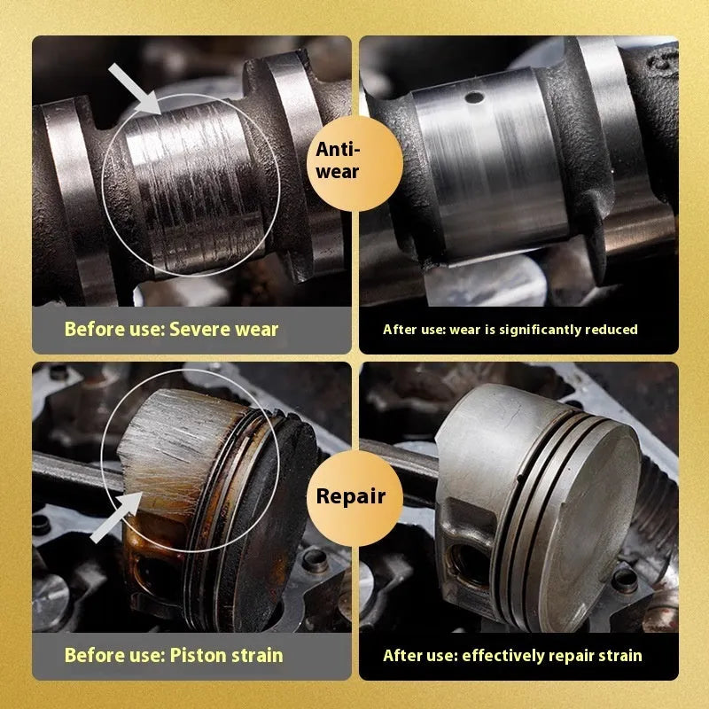 60ml engine oil additive anti-wear repair agent in white bottle