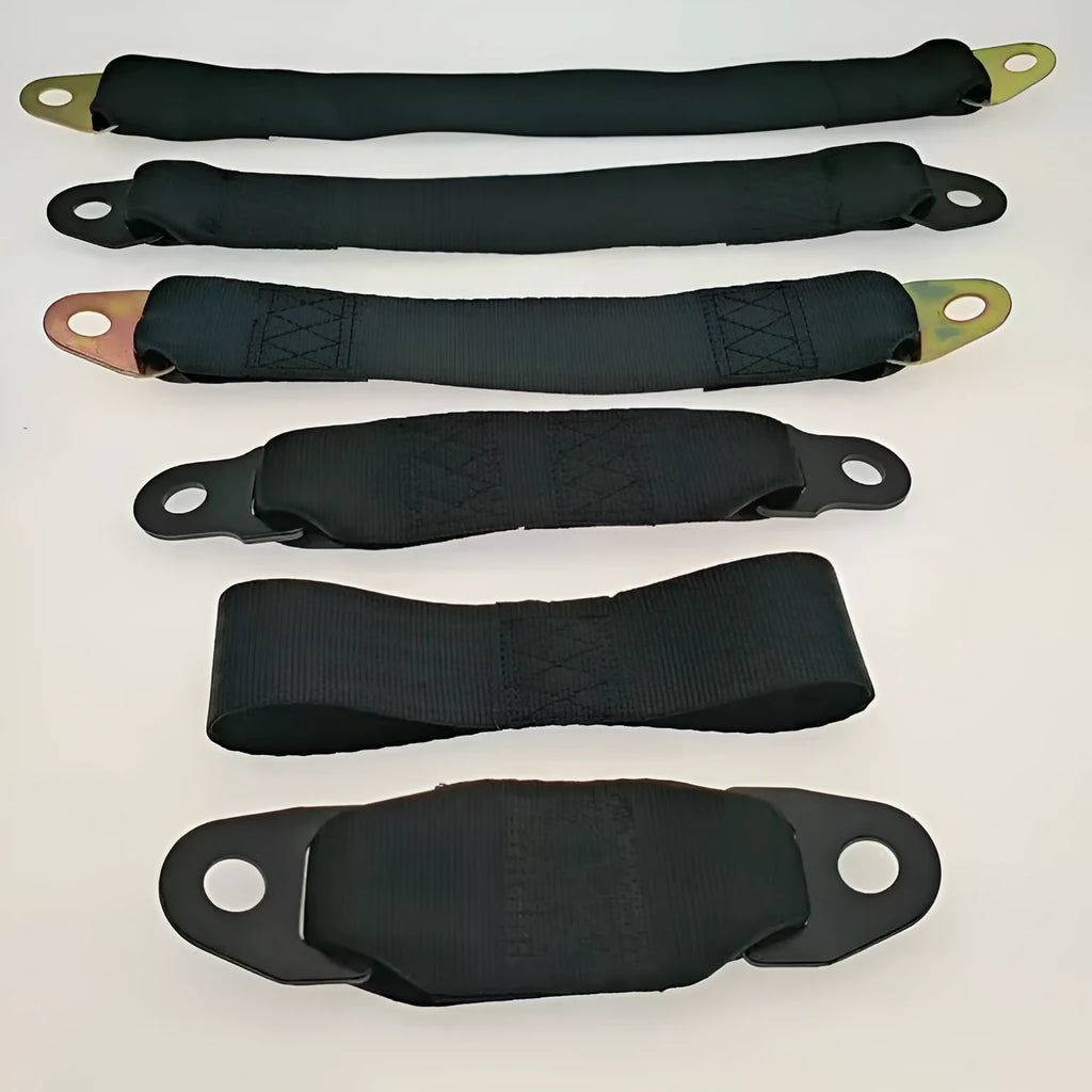 Electric door limit fixing strap with screw nut in 29cm and 16cm length options