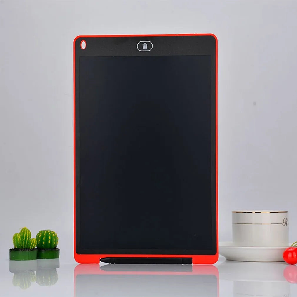 LCD electronic handwriting board for children with stylus pen on screen, in choice of colours.