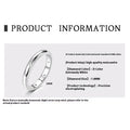 Simple geometric S925 sterling silver bracelet ring shown on a finger, with k gold and k platinum plated version options.