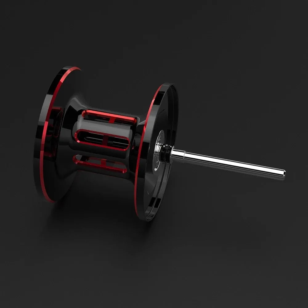 Drip wheel fishing reel with rocking wheel mechanism for left or right hand use