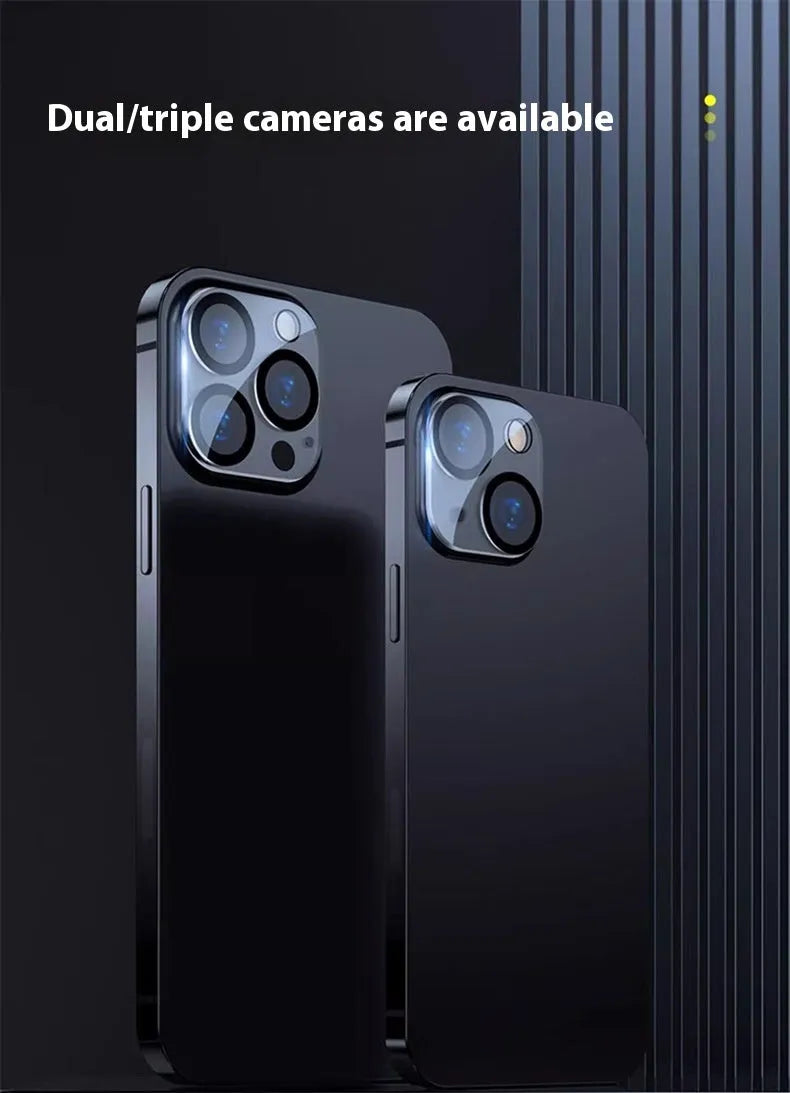 tempered glass lens protector for iPhone camera with anti-fingerprint coating