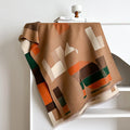 185x65cm imitation cashmere scarf in European style available in eight autumn colours