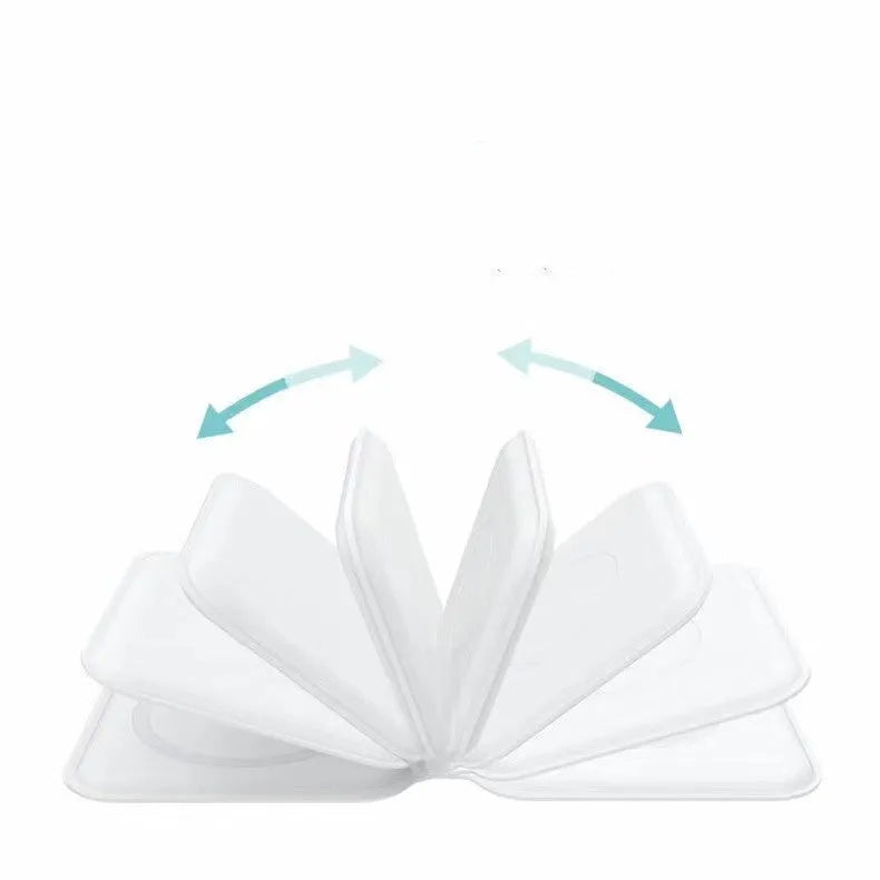 Folding dual wireless Magsafe magnetic charger in white for Apple iPhone Watch AirPods with Type-C input