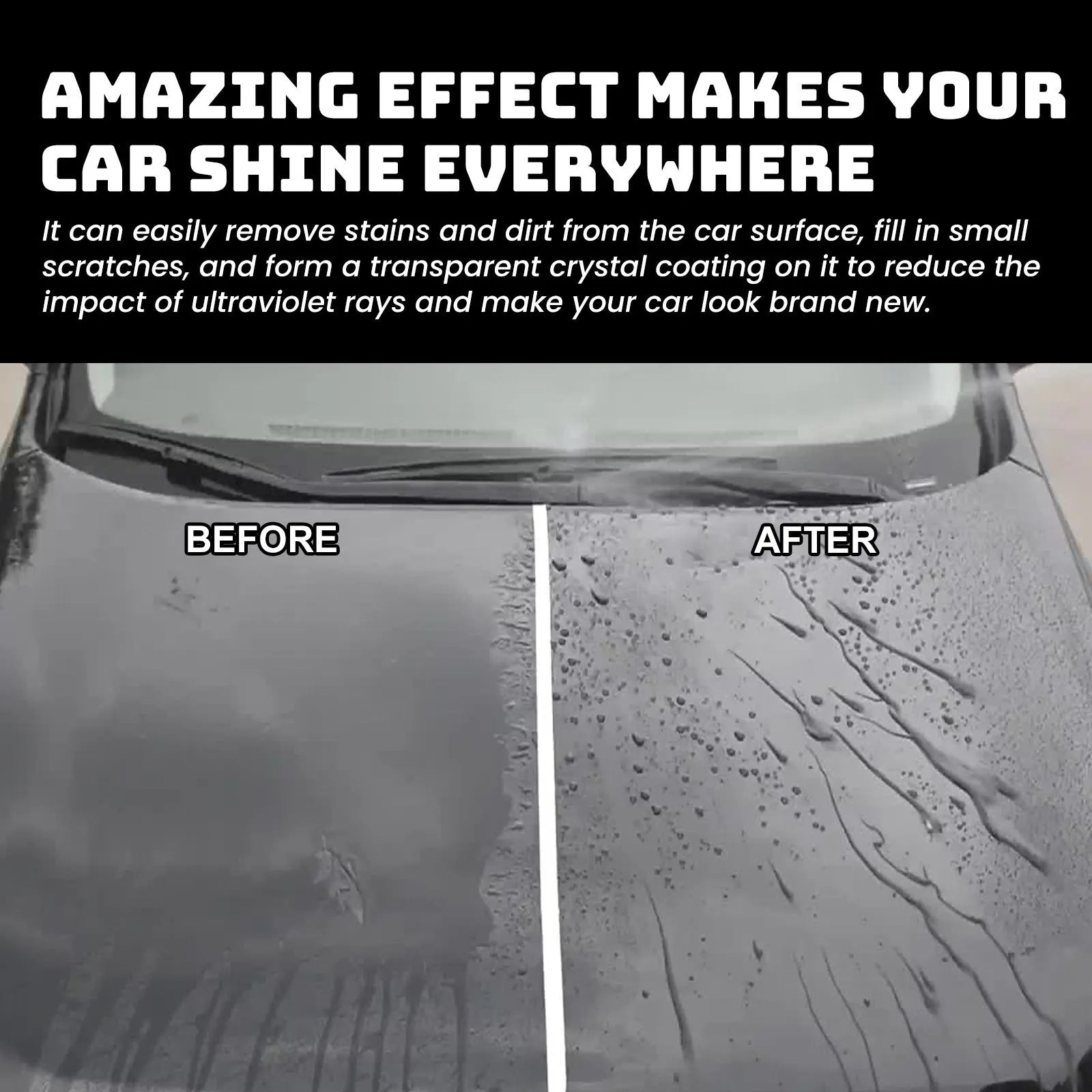 Car coating wax tin and sponge applicator for automotive paint protection