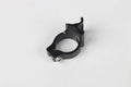 Black aluminium alloy clamp ring for vehicle hoses measuring 28.6mm in diameter