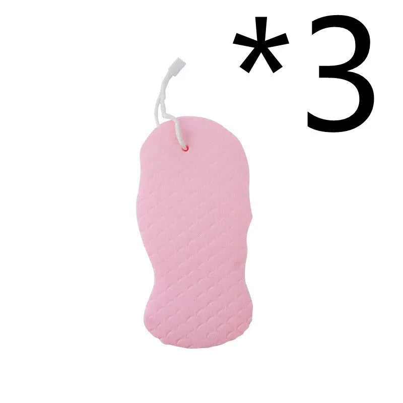 White 3D fish scale pattern bath sponge ball for gentle body exfoliation