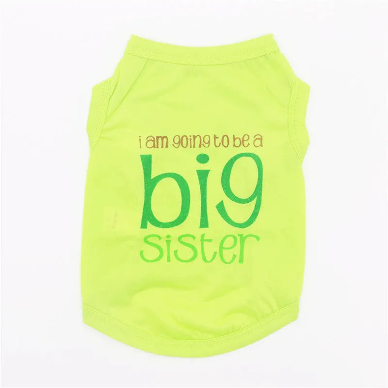 Lightweight polyester summer vest for small to medium dogs in blue colour, available in multiple sizes and colours