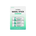 Three small 1.8ml menthol and spearmint nose spray bottles in a portable cooling set