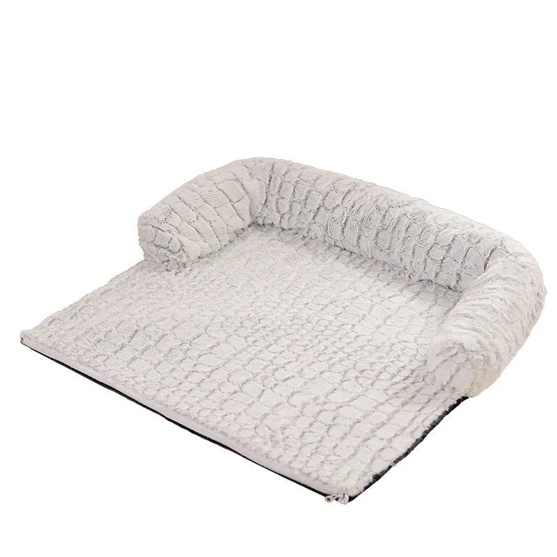 Extra large PV velvet cat bed nest, also available in large size, for indoor or cage use