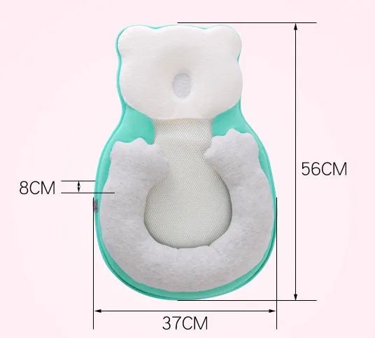 Portable folding baby travel bed with soft cotton sleep cushion in multiple colour options