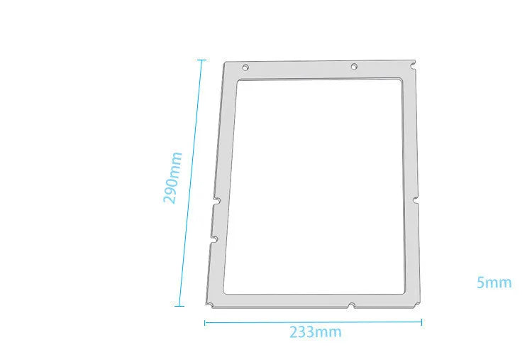 ATX motherboard light-emitting pad with 5V3 pin connection for Symphony case backlighting
