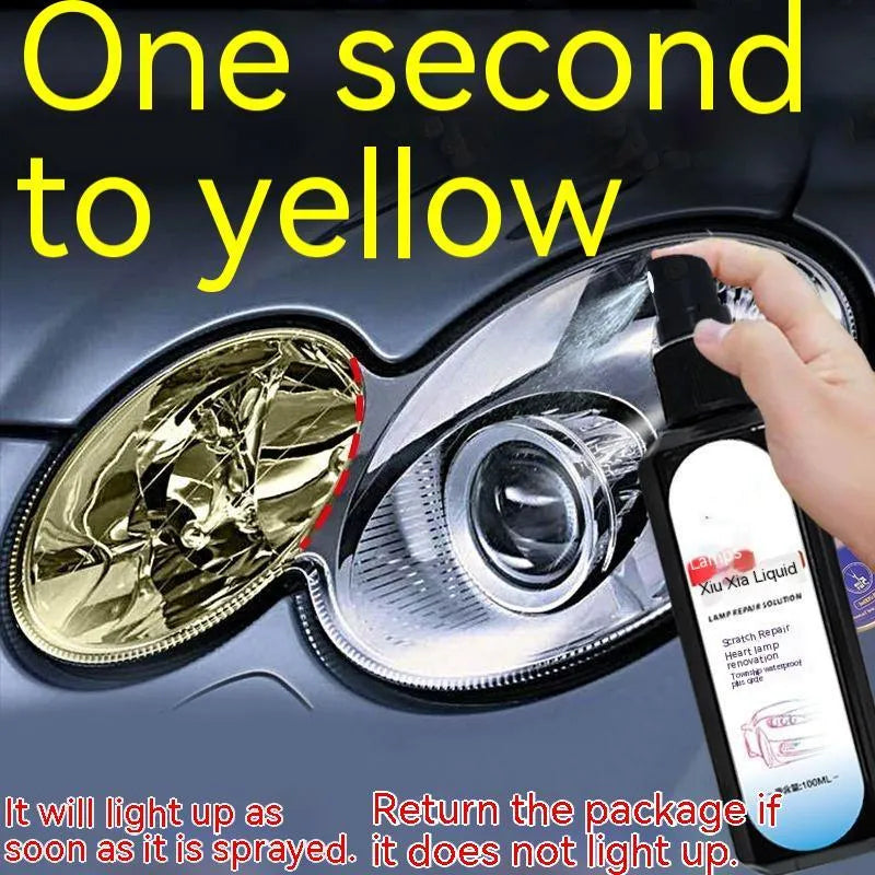 100ml bottle of car headlight renovation and polishing liquid for plastic lenses