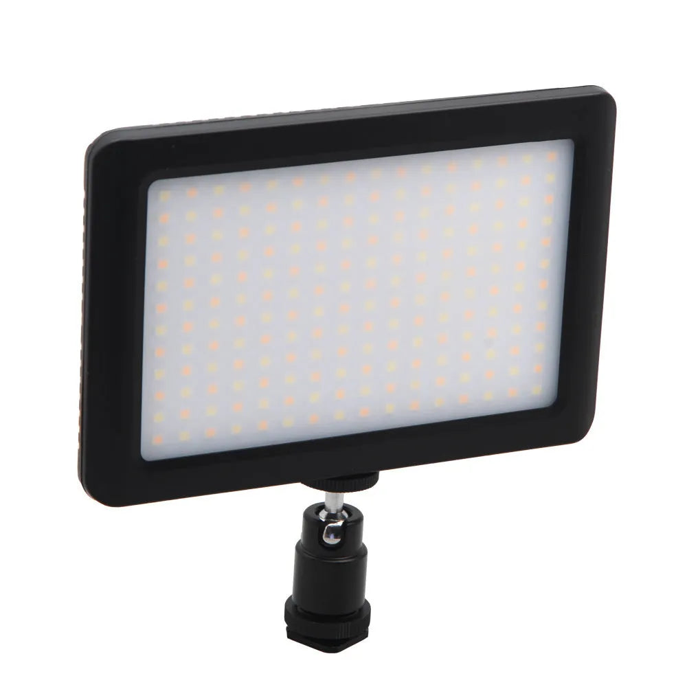 Portable photography light 150 x 100 x 15mm ABS video fill light for SLR camera with gimbal