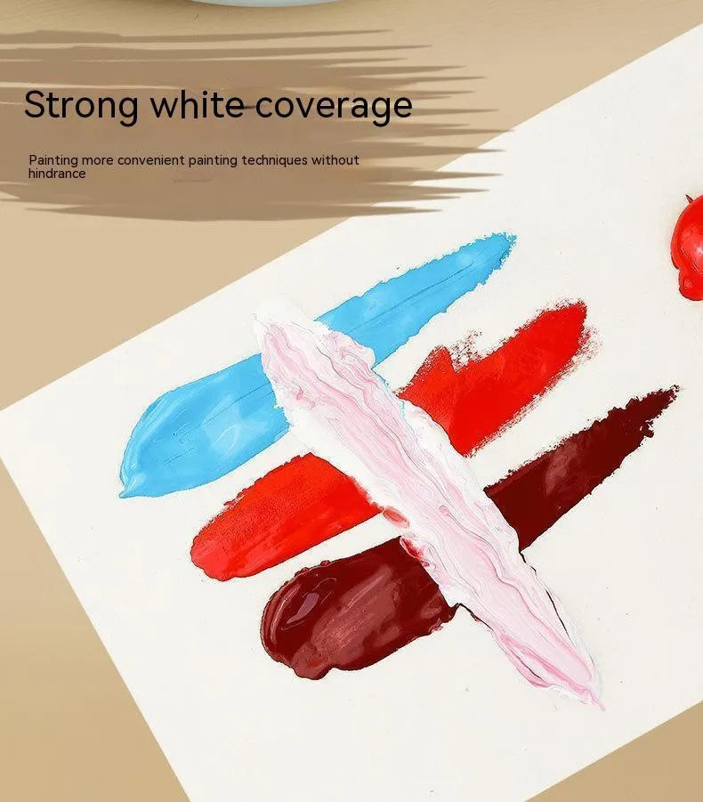 18-colour Chinese painting pigment set with 12ml and 6ml capacities and plant pigment coating pen