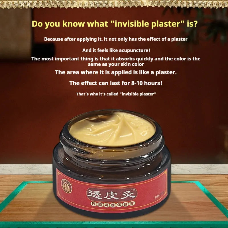 Bestlife herb skin-penetrating moxibustion analgesic ointment in 20g Baishi grass translucent colour