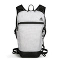AZELA Grid Pattern Lightweight Hiking Backpack with breathable mesh back, Black colour, outdoor use