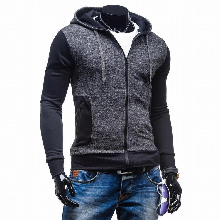 Men's Hombre sweatshirt crew neck pullover in sizes M to 3XL, long sleeve casual top