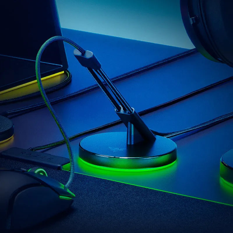 Thunder Snake Mouse Fastener V3 Magic Colour version with RGB lighting and spring arm for cable management