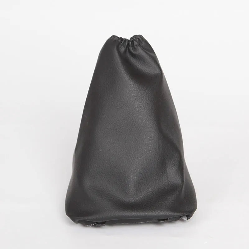 Black PU leather dust cover for Toyota Corolla gear shift lever.