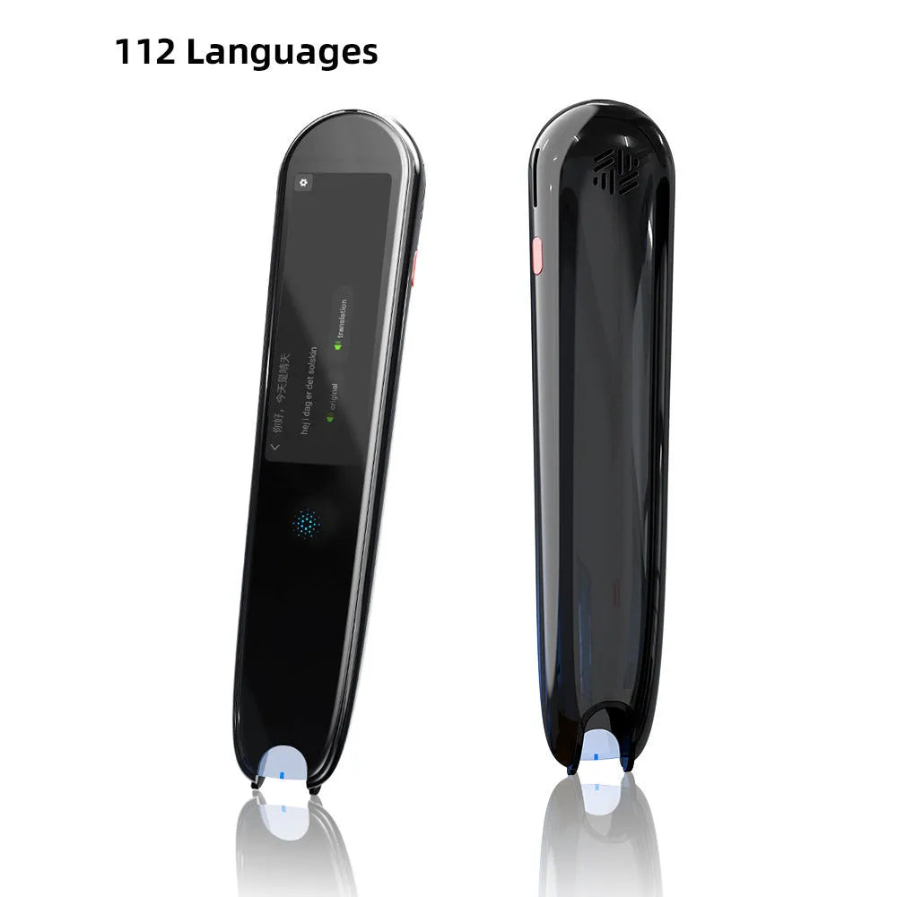 X2 black ABS offline talking pen, handheld, Bluetooth, 146x32x14mm, with data cable and manual