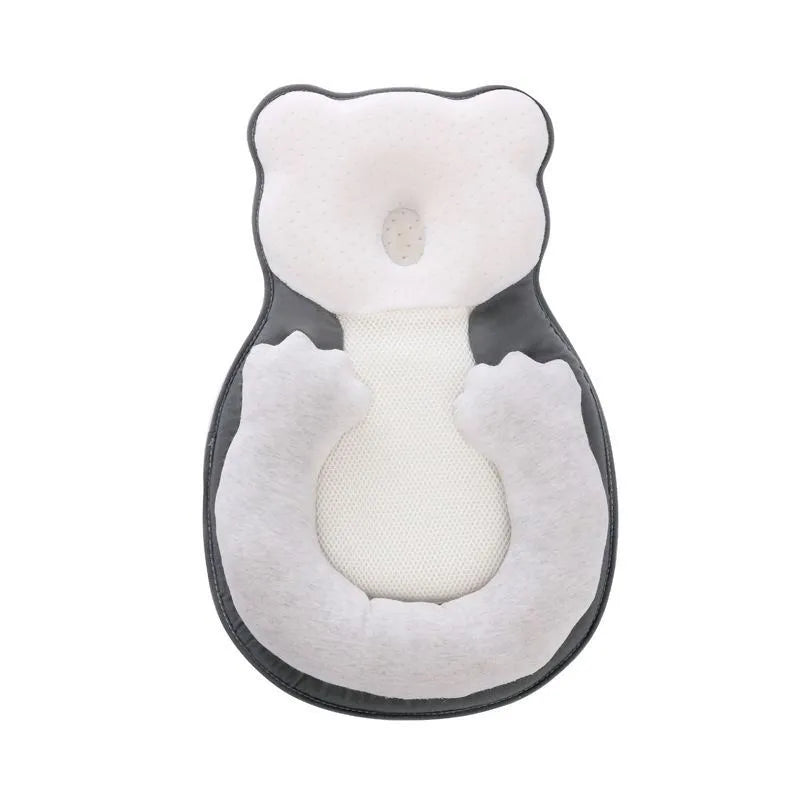 Portable folding baby travel bed with soft cotton sleep cushion in multiple colour options