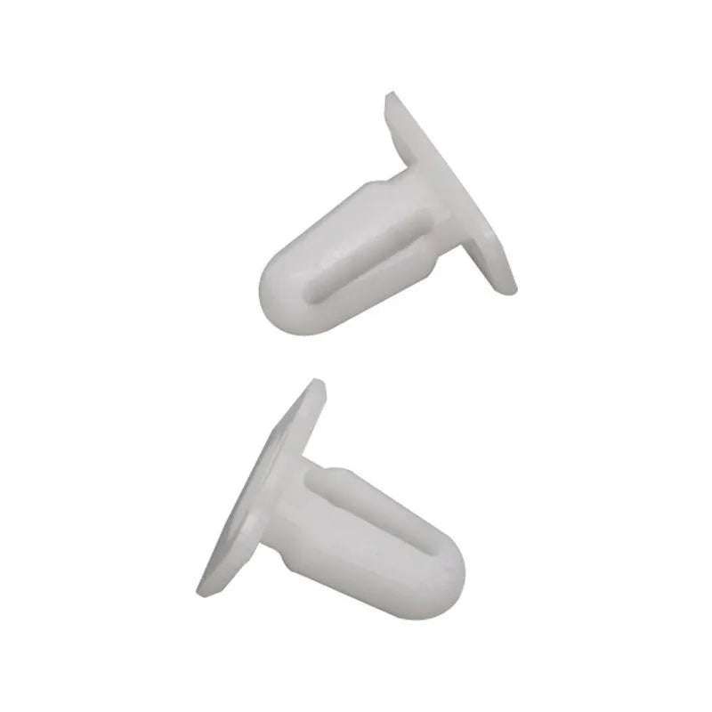 Black automobile plastic clip nails for car interior trim panel fastening, 60 pieces PA66 material