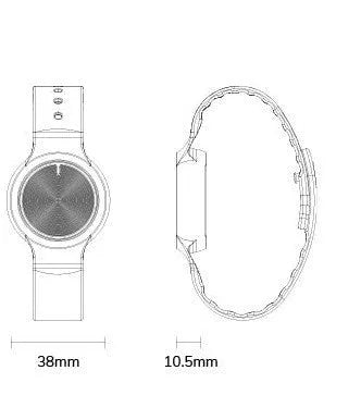 Emergency call NFC acceleration sensor Bluetooth positioning bracelet B10 with indoor positioning and 60-day rechargeable battery