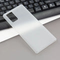 Ultra-thin matte PP phone case for Samsung Note 20 Ultra in black colour showing back cover design