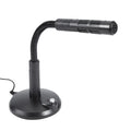 Computer USB microphone dynamic voice microphone wireless Bluetooth 2-channel black USB interface with LED lamp gentleman black colour