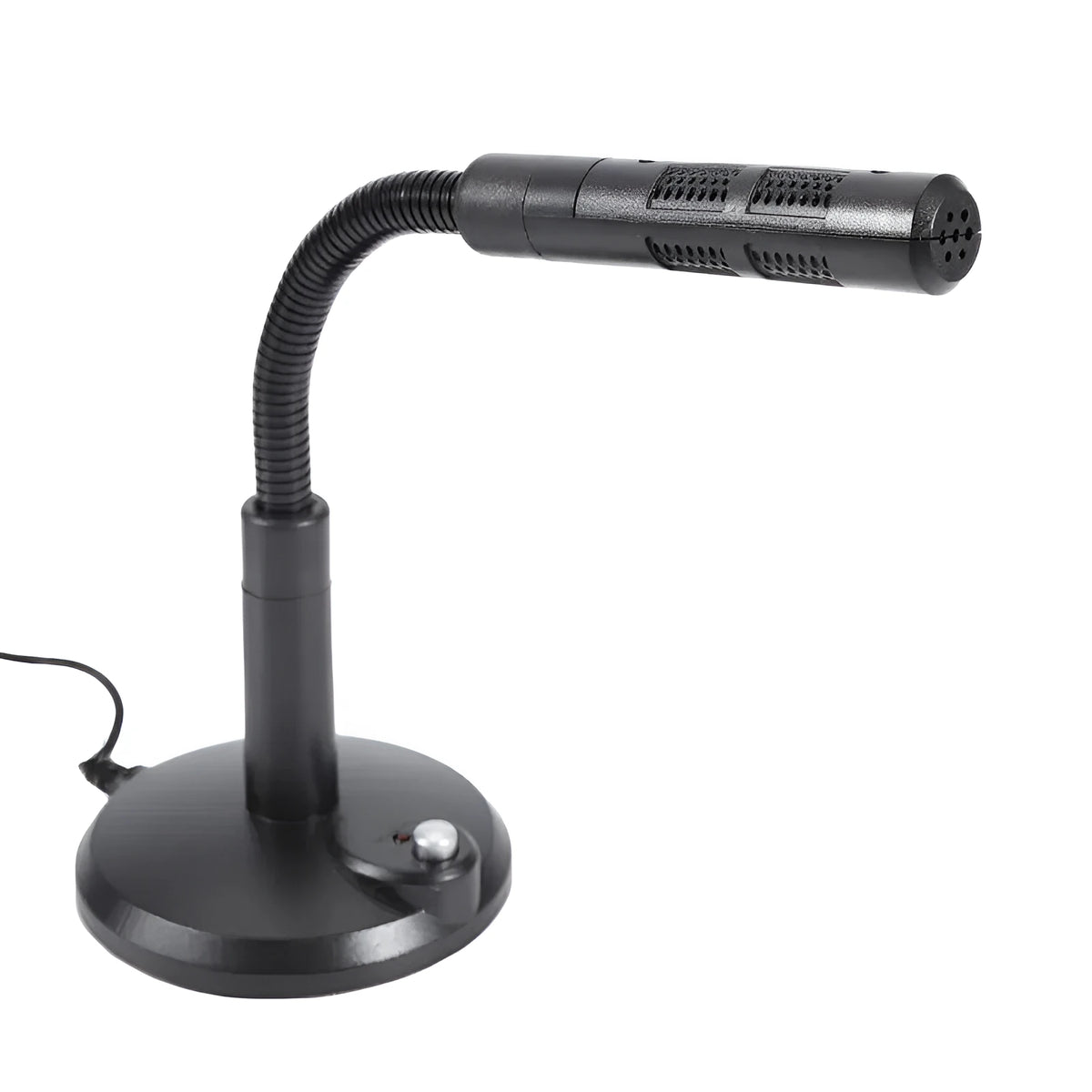 Computer USB microphone dynamic voice microphone wireless Bluetooth 2-channel black USB interface with LED lamp gentleman black colour