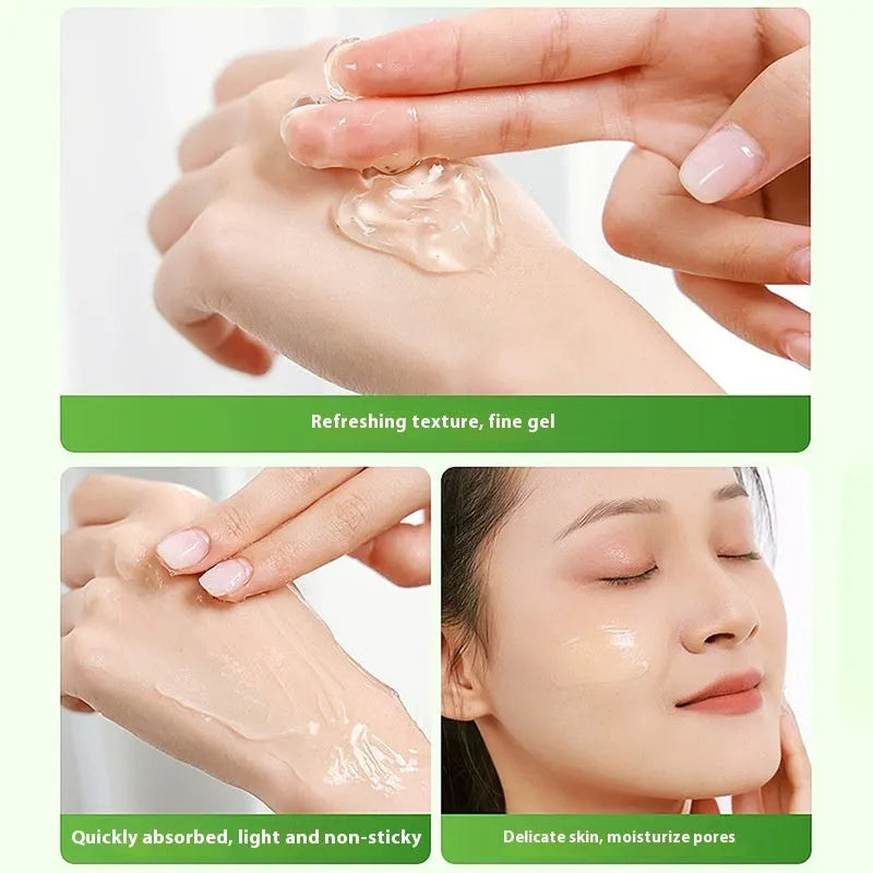 300g aloe vera gel in white tube packaging for facial and body moisturising