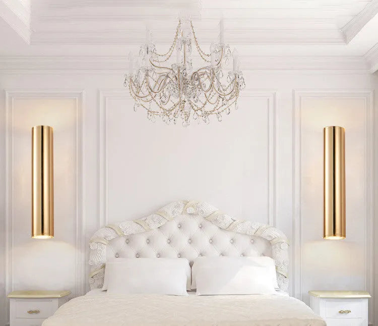 Up and down wall light with COB LED, aluminium alloy shell, 65x300mm or 65x500mm, warm white or white