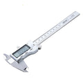 Deli stainless steel digital vernier caliper with 0.01mm resolution display