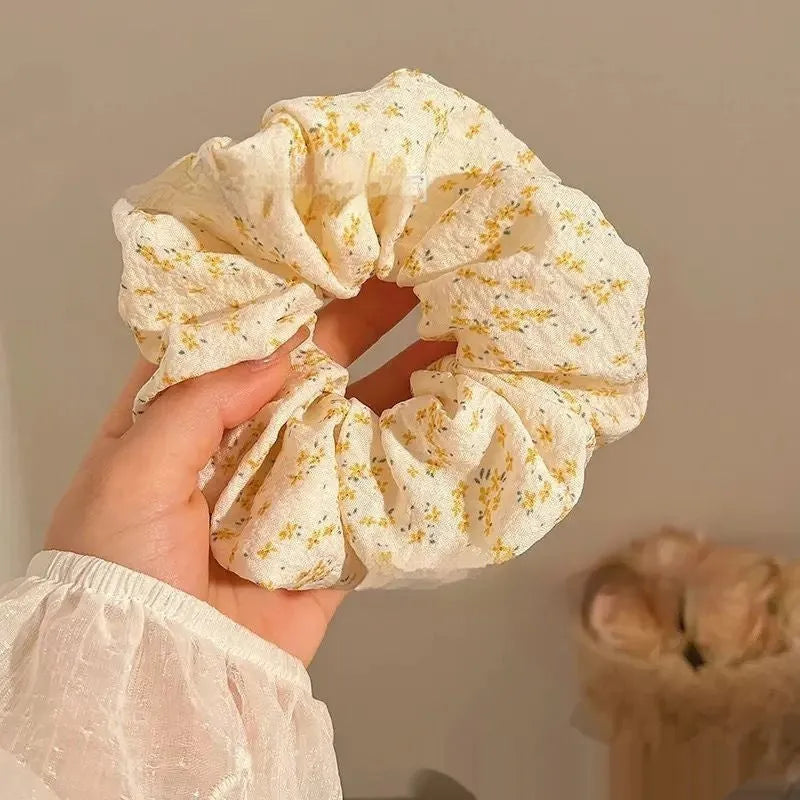 Hair ring women's cloth headdress Korean style high elasticity available in colours A, B, C