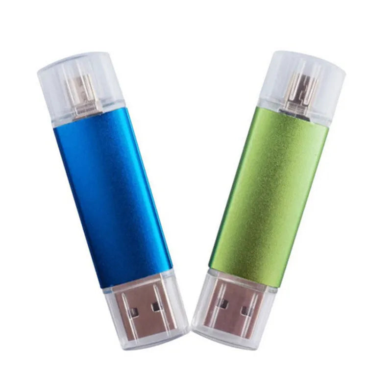 Caike portable aluminium alloy USB 2.0 flash drive in silver, with USB connector and metal casing