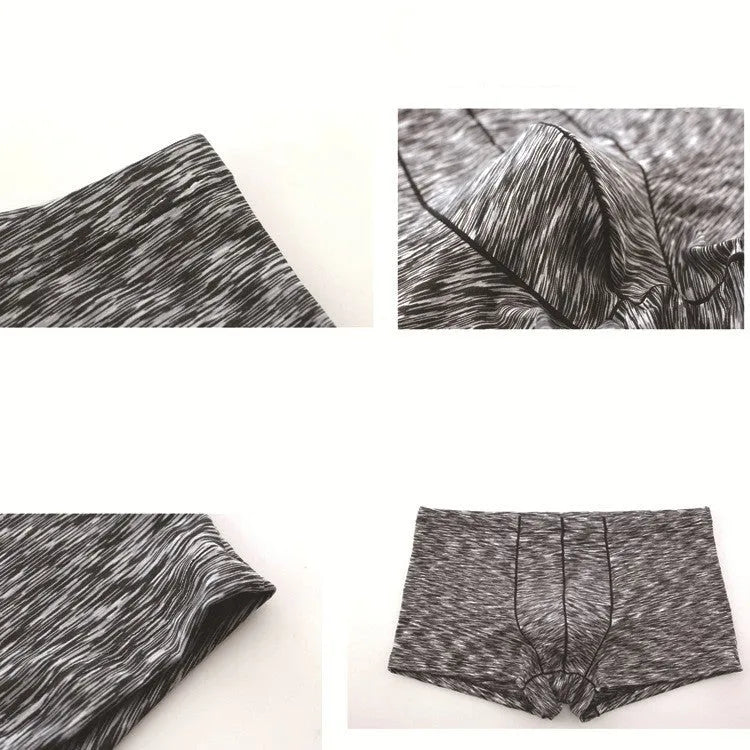 Cotton boxer shorts for men in slim fit, available in black, grey, blue, pink, and green, sizes M to XXL