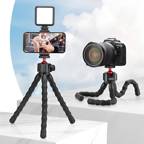 2985 set multifunctional vlog suite with compact tripod for mobile content creation