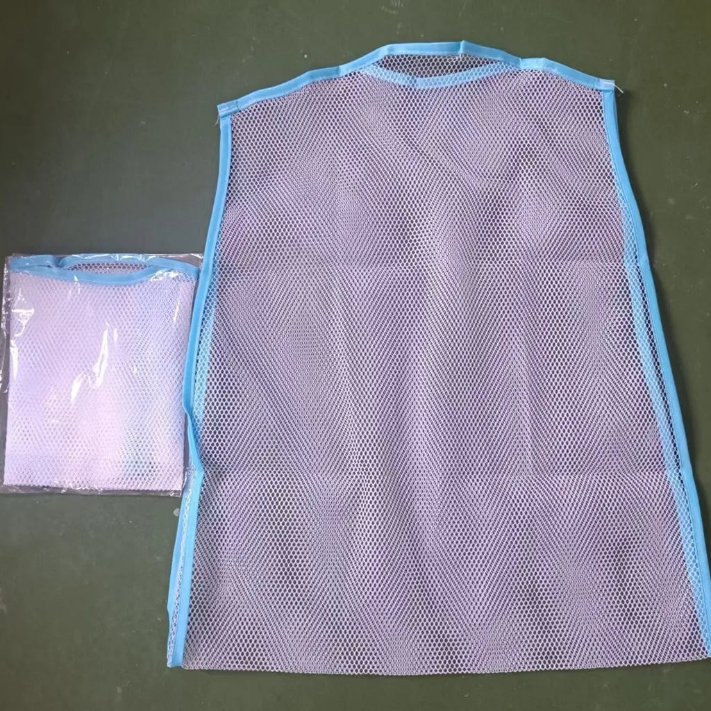 Pillow drying gadget fabric mesh hanger in white, windproof design for outdoor use
